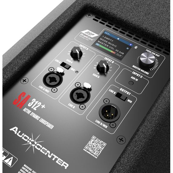​AUDIOCENTER SA312+ Активная акустическая система FOH, мониторная 12"