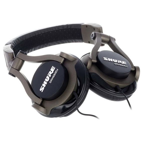 SHURE SRH550DJ профессиональные DJ наушники,мониторные
