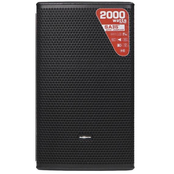 AUDIOCENTER SA315+ Активная акустическая система в деревянном корпусе 1 х 15" Bluetooth stereo, 1000Вт RMS