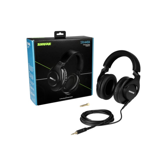 SHURE SRH440A-EFS Профессиональные закрытые студийные наушники 10-22000 Гц, 44 Ом, 105 дБ, складные,, изображение 3