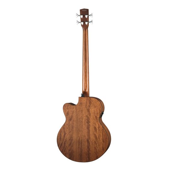 CORT SJB5F-NS-WBAG Acoustic Bass Series Электро-акустическая бас-гитара цвет натуральный, с чехлом, изображение 2