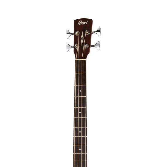 CORT SJB5F-NS-WBAG Acoustic Bass Series Электро-акустическая бас-гитара цвет натуральный, с чехлом, изображение 6