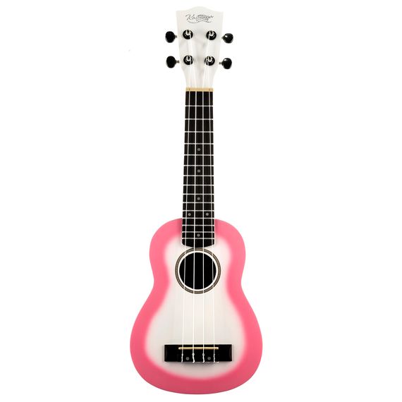 KAIMANA UK-21 WHS Укулеле сопрано, цвет бело-розовый
