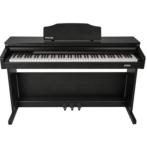NUX WK-520-BROWN Цифровое пианино на стойке с педалями, тёмно-коричневое