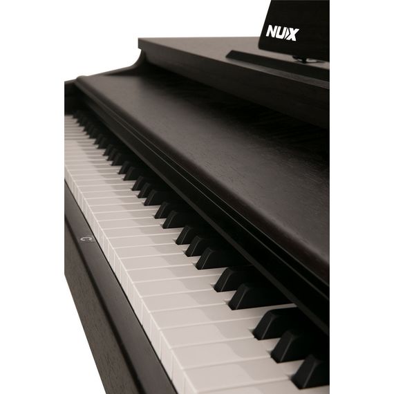 NUX WK-520-BROWN Цифровое пианино на стойке с педалями, тёмно-коричневое