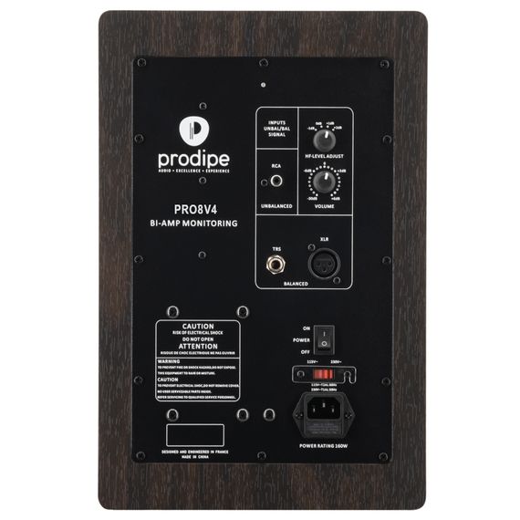 PRODIPE PRO8V4RW Pro8 Студийный монитор активный, 140Вт, палисандр, изображение 4