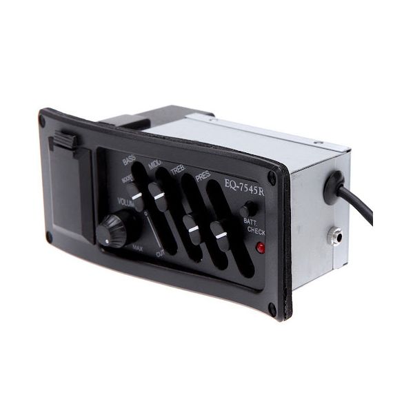 BAGGZ EQ-7545R Звукосниматель ,Эквалайзер 4х полосный для акустических гитар