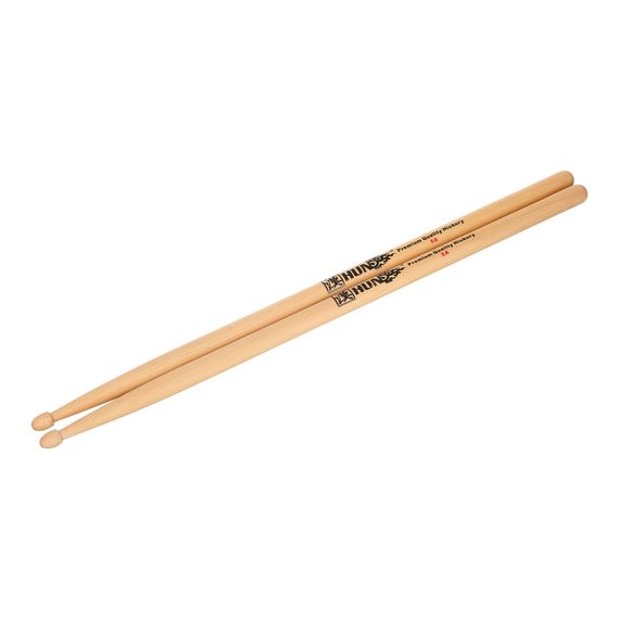 HUN Natural Series 5A Барабанные палочки, орех гикори, деревянный наконечник