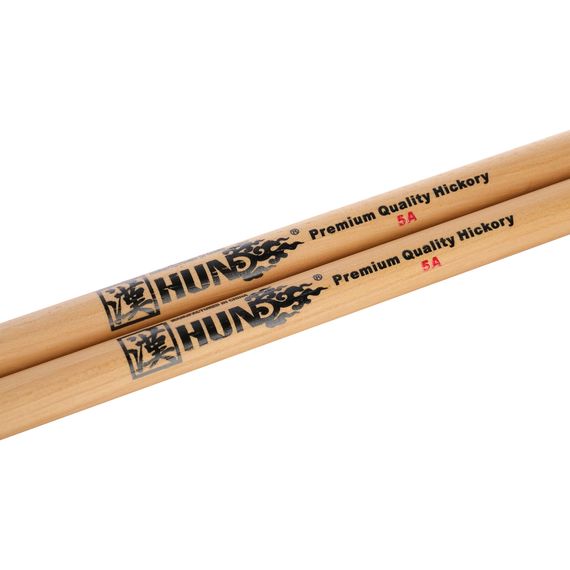 HUN Natural Series 5A Барабанные палочки, орех гикори, деревянный наконечник