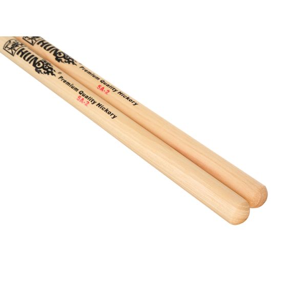 HUN Natural Series 5A-2 Барабанные палочки, орех гикори, дерев наконечник