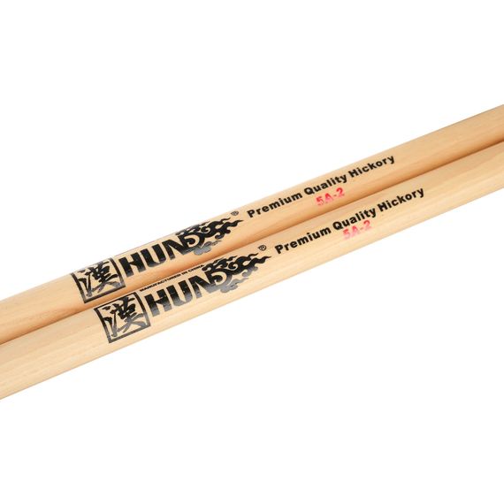 HUN Natural Series 5A-2 Барабанные палочки, орех гикори, дерев наконечник