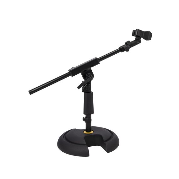 HERCULES MS120B PRO Стойка микрофонная телескопическая с низким профилем и круглым основанием