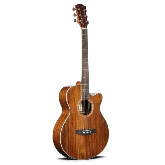 ORIENTAL CHERRY W-215-40 Гитара акустическая 40", с вырезом, верхняя дека орех