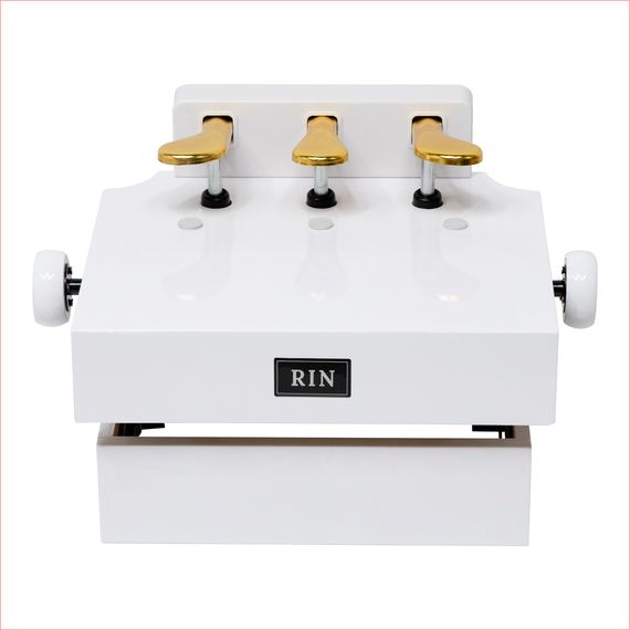 RIN LB-PRO3WH Подставка-удлинитель педалей пианино для детей, белая, изображение 5