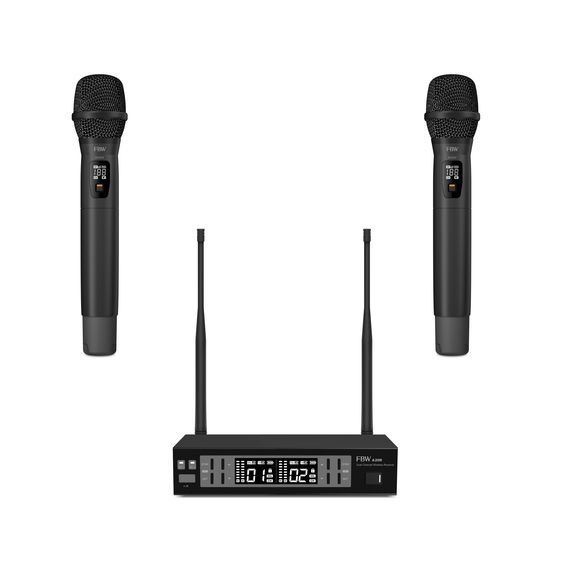 FBW A2S-VOCAL радиосистема, комплект из приёмника A20R и двух ручных передатчиков A100HT, 512-562МГц