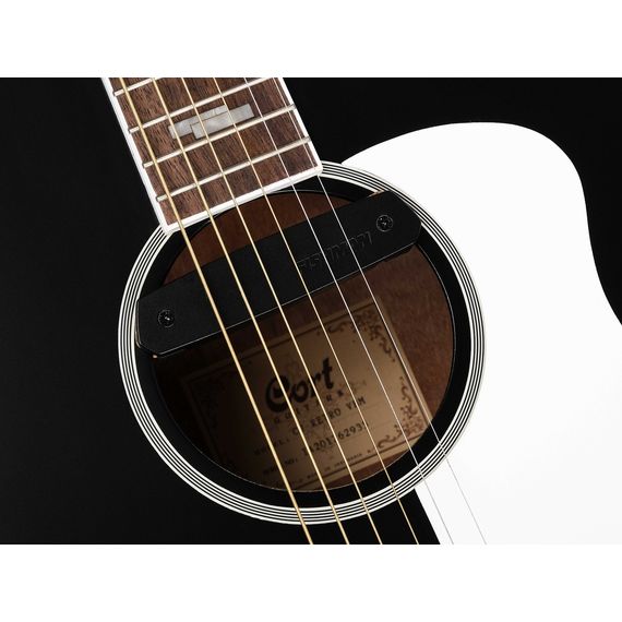 CORT CJ-Retro-VBM CJ Series Электро-акустическая гитара, черная