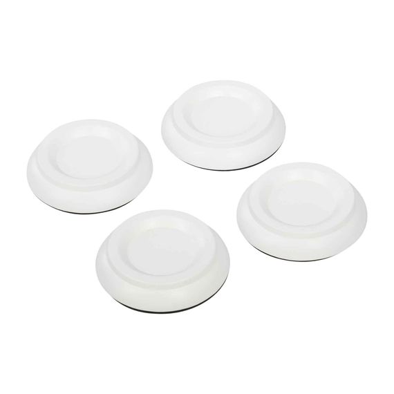 AURORA AG-PM1-WH Комплект подставок под пианино, дерево, 4 шт, белые, изображение 2