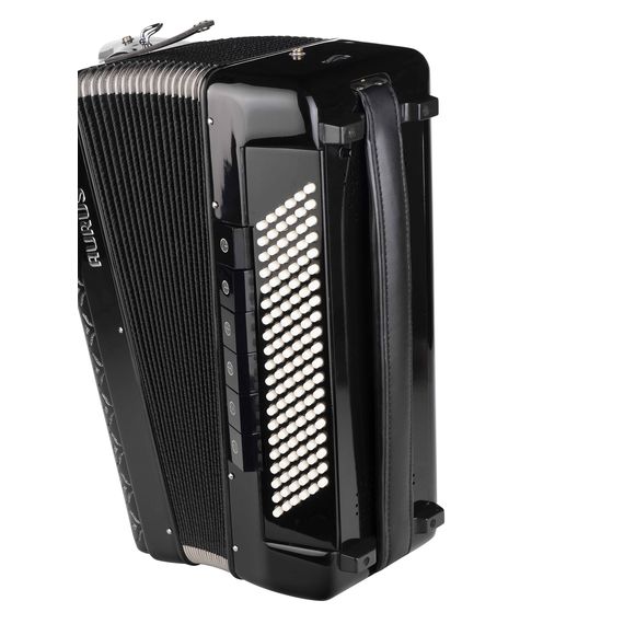 AURUS JH2012A-BLACK Аккордеон 41/120/13+6+1, черный, с футляром