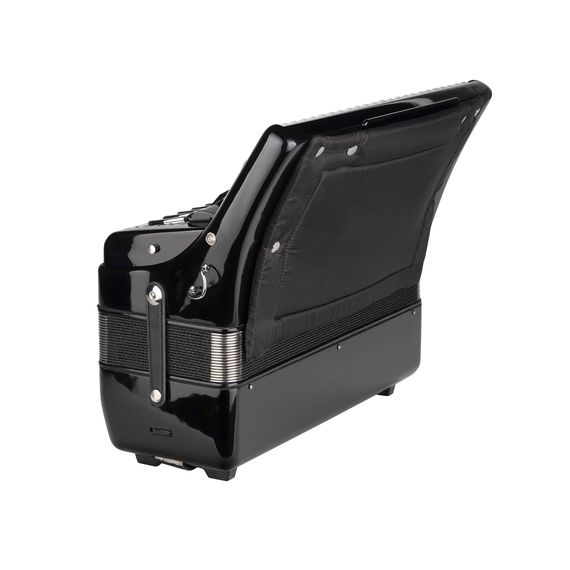 AURUS JH2012A-BLACK Аккордеон 41/120/13+6+1, черный, с футляром