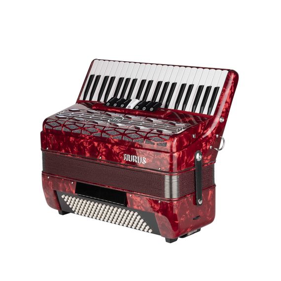 AURUS JH2008-RED Аккордеон 41/120/7/2, красный, с футляром,