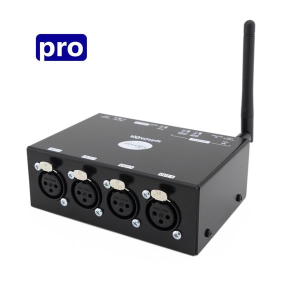 SIBERIAN Lighting SL-SDX4PW SplitDMX4 Сплиттер DMX512, 1xDMX-вход, 4xDMX-выхода, модуль WiDMX