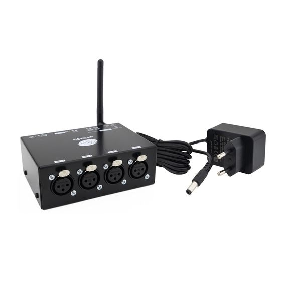 SIBERIAN Lighting SL-SDX4PW SplitDMX4 Сплиттер DMX512, 1xDMX-вход, 4xDMX-выхода, модуль WiDMX