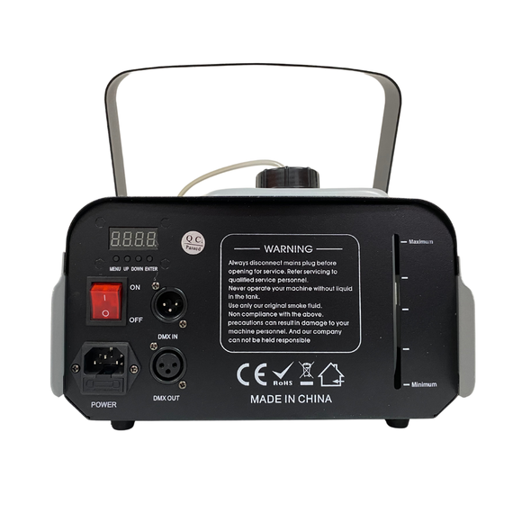 XLINE LIGHT XF-1500 LED Генератор дыма со светодиодной подсветкой RGB 8х3 Вт, изображение 3