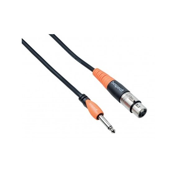 BESPECO SLJF900 Кабель готовый микрофонный серии "SILOS", JACK mono - XLR3F, длина 9м