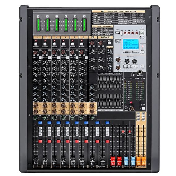 BIEMA MA10T Микшерный пульт, 10 каналов, два DSP-EFX