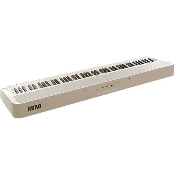 KORG B2-WH Цифровое пианино, взвешенная клавиатура, 12 тембров, педаль и адаптер питания в комплекте, изображение 4