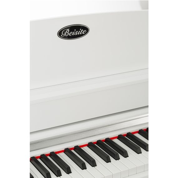 BEISITE B-808 Pro WH Цифровое фортепиано корпусное 88кл, цвет белый, изображение 3