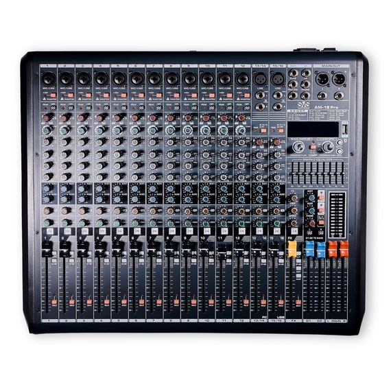SVS Audiotechnik mixers AM-16 PRO Микшерный пульт аналоговый