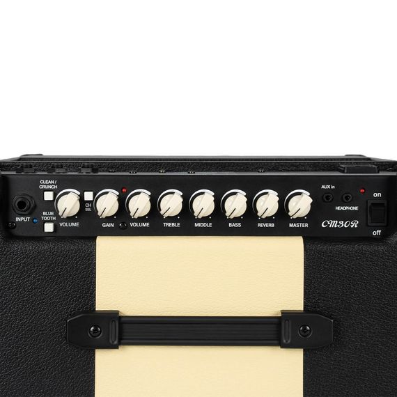 CORT CM30R-EU-BK CM Series Гитарный комбоусилитель, черный, 30Вт