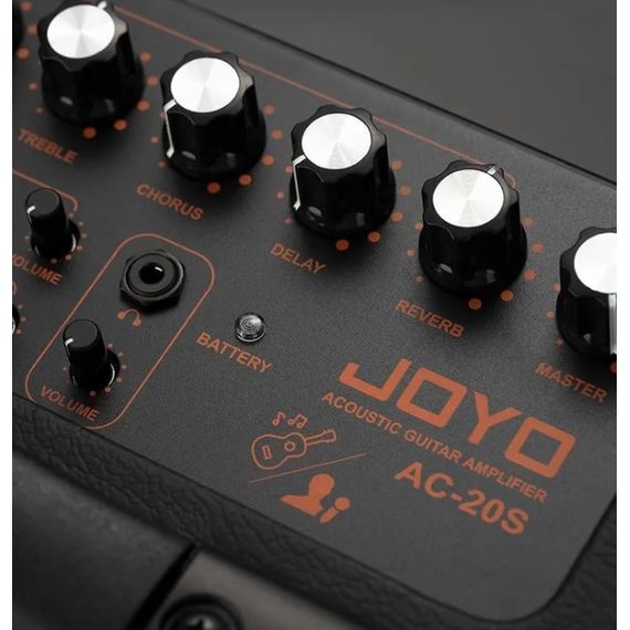 ​JOYO AC-20S Комбоусилитель для акустической гитары, 20Вт, портативный