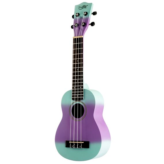 KAIMANA UK-21 LRB Укулеле сопрано, цвет фиолетого-голубой, изображение 3