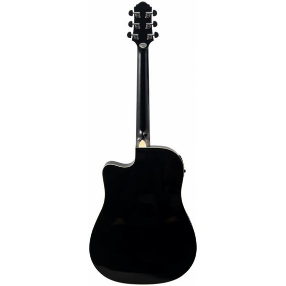 CRAFTER HD-250 CE/BK электроакустическая гитара с вырезом в черном цвете, изображение 5
