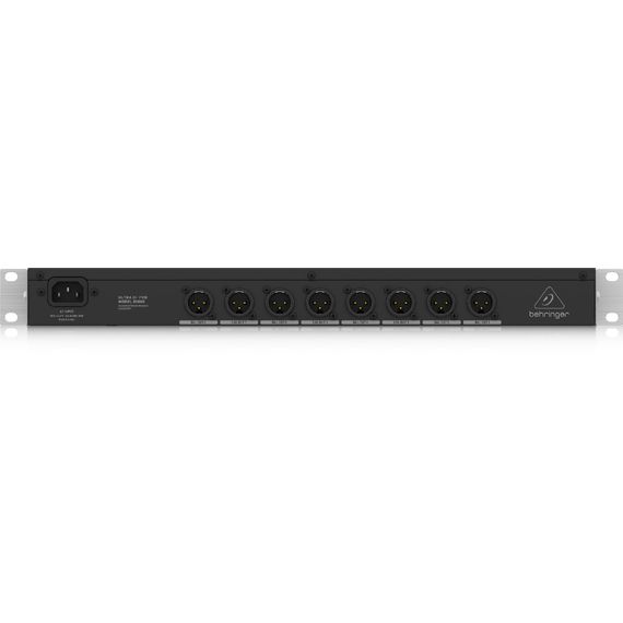 BEHRINGER DI800 V2 Активный 8-канальный DI-box с универсальным питанием (сеть/ фантом), изображение 4