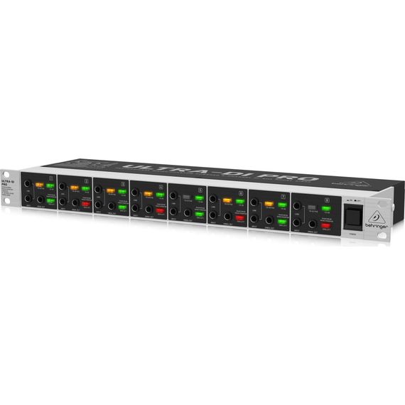 BEHRINGER DI800 V2 Активный 8-канальный DI-box с универсальным питанием (сеть/ фантом), изображение 3