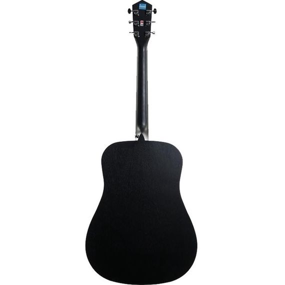 MANTIC GT-1D BK Акустическая гитара, дредноут, цвет чёрный, изображение 2