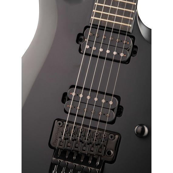 CORT X500-Menace-BKS X Series Электрогитара, черная, изображение 6