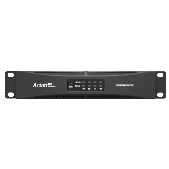 AUDIOCENTER T4.4V Artist T4.4V компактный 4-канальный усилитель класса D 4x100Вт/8Ом; 200Вт/4Ом;
