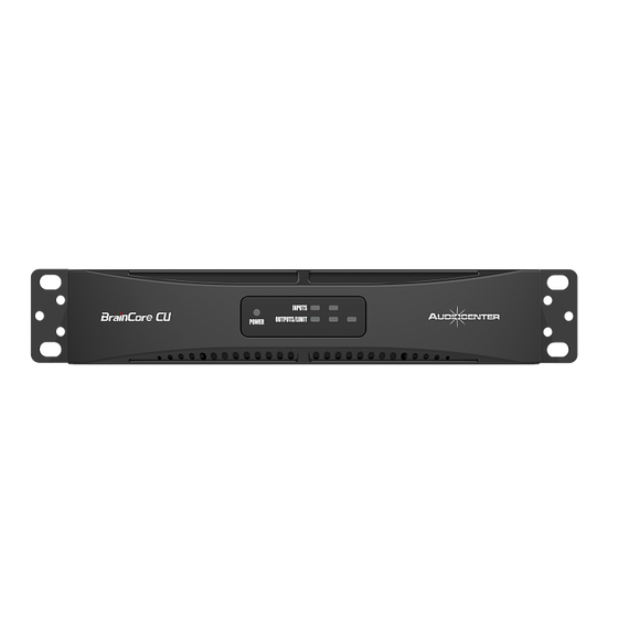 AUDIOCENTER Braincore CU аудиопроцессор 2 входа, 3 выхода на разъёмах XLR (балансные), динамический