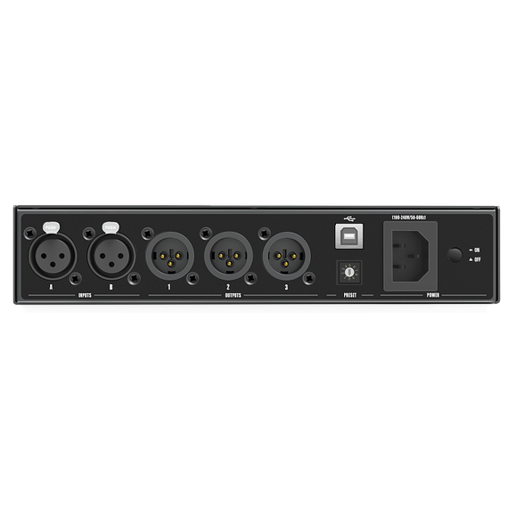 AUDIOCENTER Braincore CU аудиопроцессор 2 входа, 3 выхода на разъёмах XLR (балансные), динамический, изображение 2