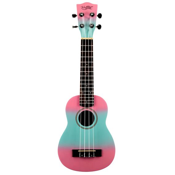 KAIMANA UK-21 LBPK Укулеле сопрано, цвет сине-розовый