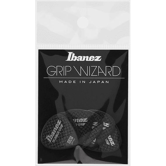 IBANEZ SAND GRIP PPA16HRG-BK Медиаторы комплект 6 шт., жесткие, толщина 1 мм