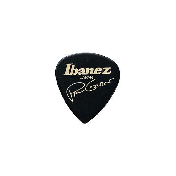 IBANEZ 1000PGBK PAUL GILBERT PICK Медиатор средний именной Paul Gilbert, цвет черный, толщина 1 мм
