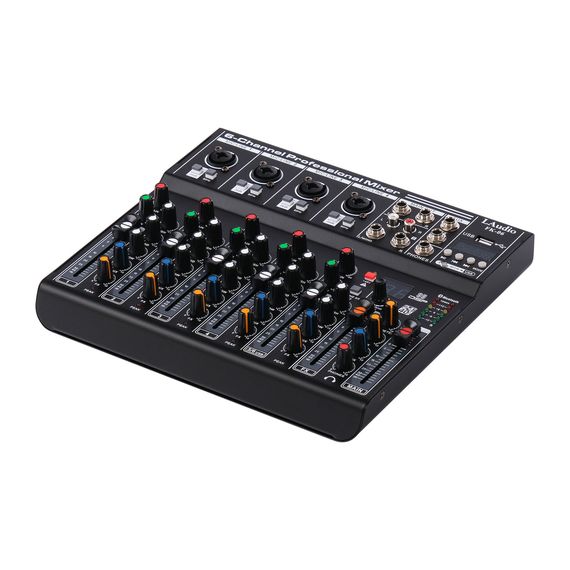 LAUDIO FK-06 Микшерный пульт, 6 каналов, серия PRO