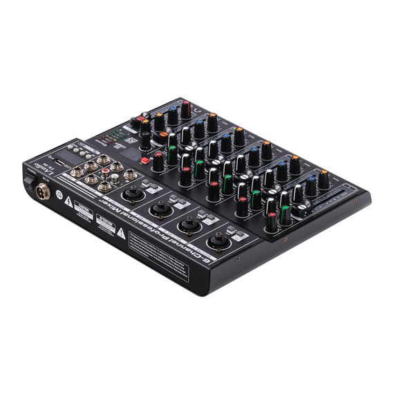 LAUDIO FK-06 Микшерный пульт, 6 каналов, серия PRO
