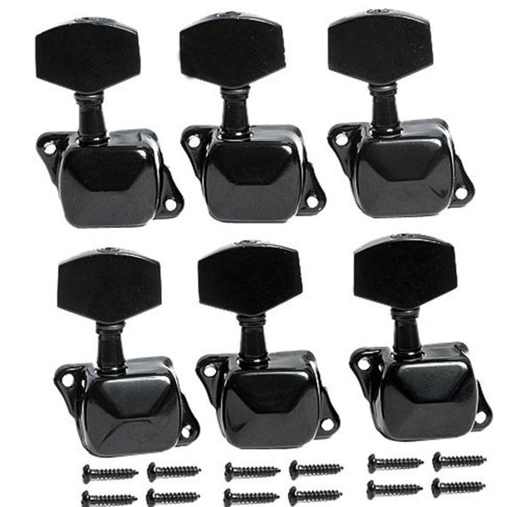 MUSICLILY MX0703 Колки для гитары, 6л, черные