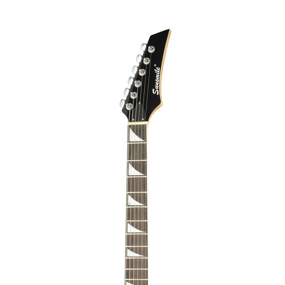 SUNSMILE SJS-12 Электрогитара, красная